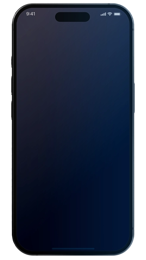 Interfaccia di trading mobile di Nexflow Valterra
