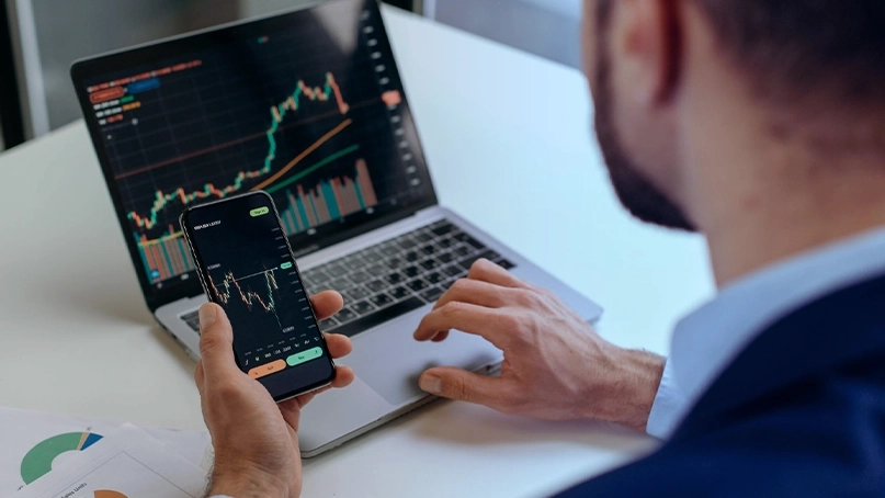 Dashboard di trading IA di Nexflow Valterra